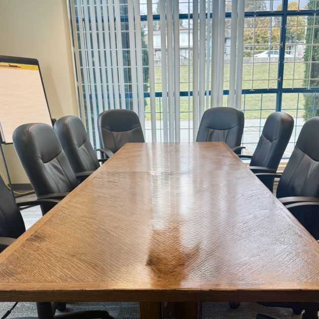 Professional commercial cleaning services for office buildings