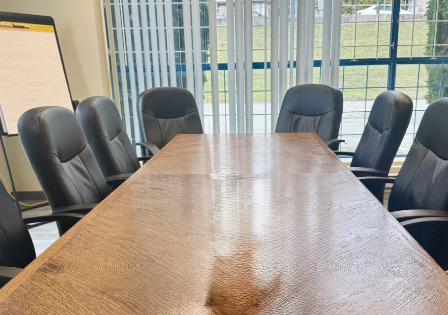 Professional commercial cleaning services for office buildings