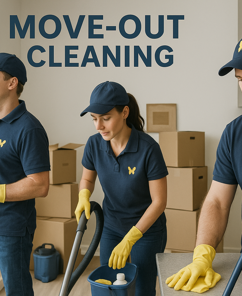 Move-out cleaning in Vancouver by Butterfly Cleaning Services